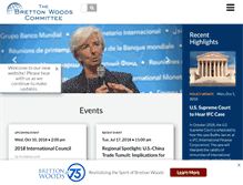 Tablet Screenshot of brettonwoods.org